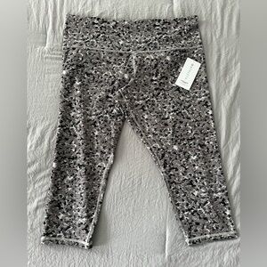 Athleta Elation Textured 7/8 Printed Tights